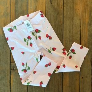 NWT Old Navy Strawberry Leggings